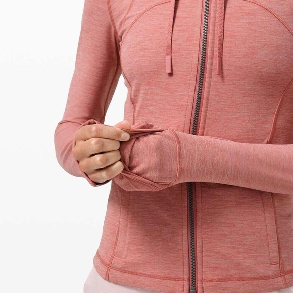 Lululemon Athletic Hooded Define
Jacket Nulu Heathered Brier Rose - Picture 10 of 10